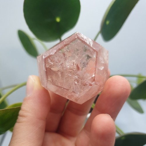 Natural pink lemurian freeform - natural,