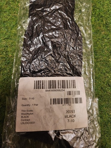 British army thin black wool - *british,