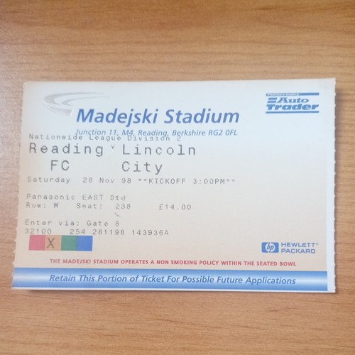 Ticket 1998 1999 11 - :, 28/11/1998
