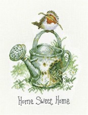 Heritage Crafts Cross Stitch Kit - Home Sweet Home, Robin