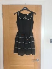 River Island Ladies Black Rara Dress. Size 10