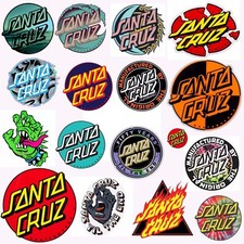 Santa cruz sticker - cruz,