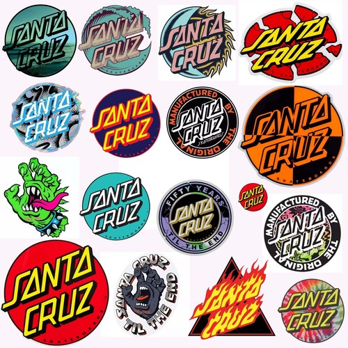 Santa cruz sticker - santa, /