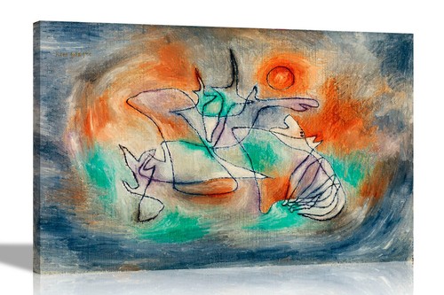 Howling dog paul klee - by,
