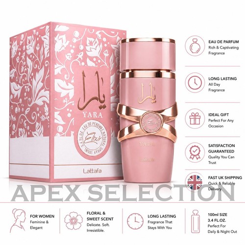 Lattafa yara elixir 100ml edp - lattafa,