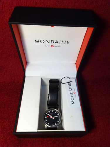 Mondaine gents evo black - gents',