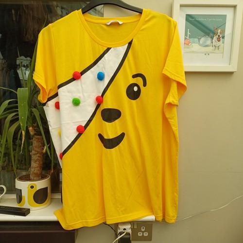 George yellow pudsey bear - yellow,