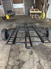 Used Heavy Duty 3 bike motorcycle trailer