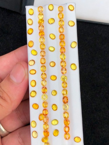 Natural yellow sapphire - natural,