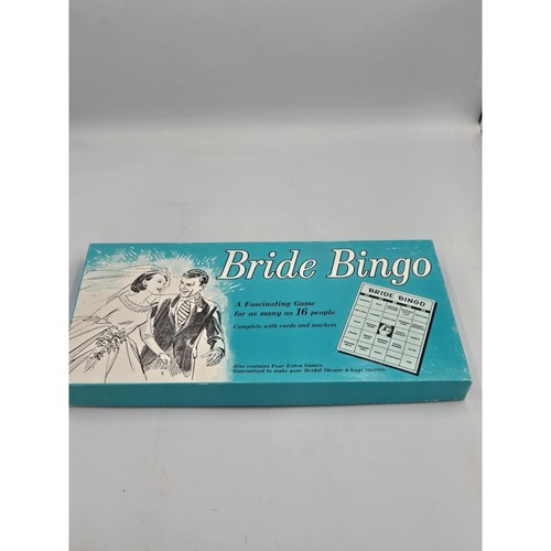 Bride bingo 1970 leister - bride, game