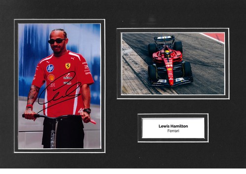 Lewis hamilton signed - hamilton,