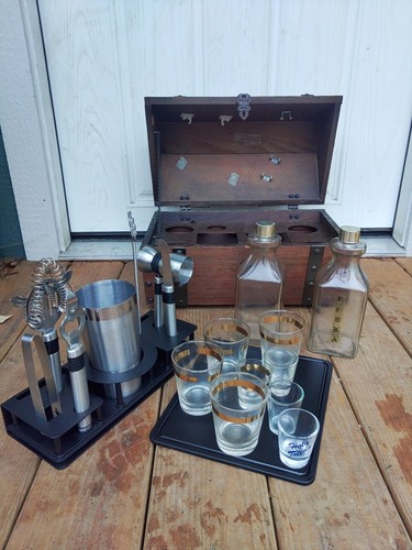 Vintage treasure chest mobile - treasure,