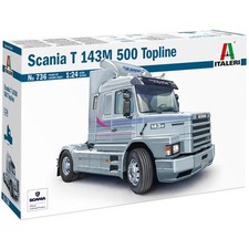Italeri 1/24 Scania Truck Model T143 M500 Topline RR
