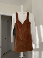 Missguided corduroy dress in
