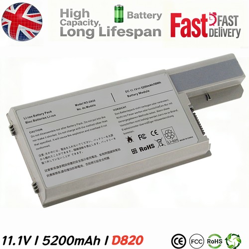 Battery for dell latitude - dell, d820