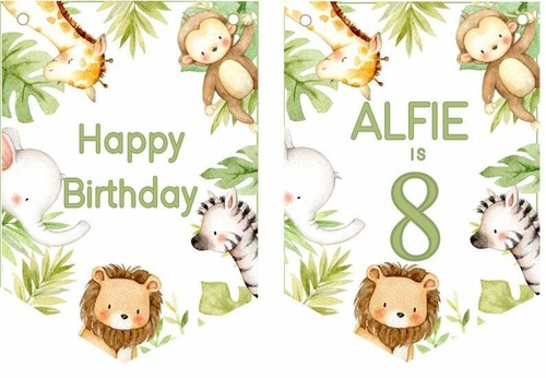 Safari jungle birthday - safari,