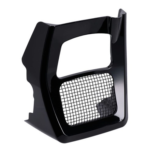 Front spoiler black abs for - front,