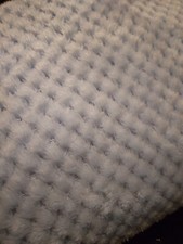 Pale Blue Fleece Throw Blanket