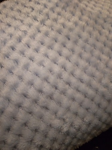 Pale blue fleece - blue, throw
