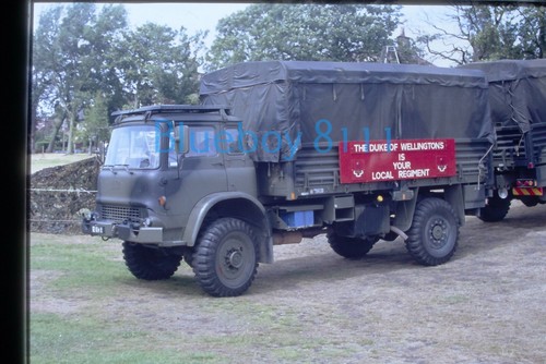 35mm slide bedford army truck - 35mm,