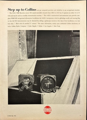 1962 collins radio - 1962,