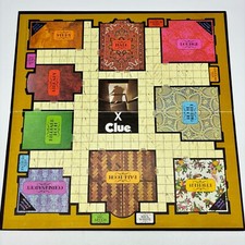 Vintage Clue 1972 Game Board