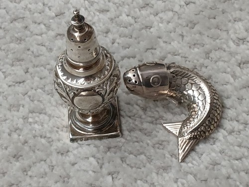 Sterling silver pepper - sterling, pots