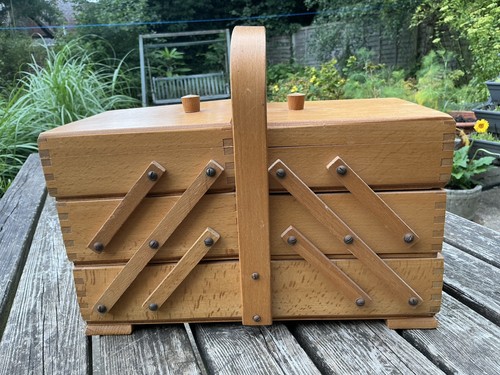 Vtg wooden cantilever - vtg,
