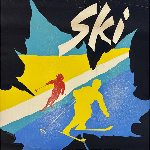 Original poster 1960s - original, ski