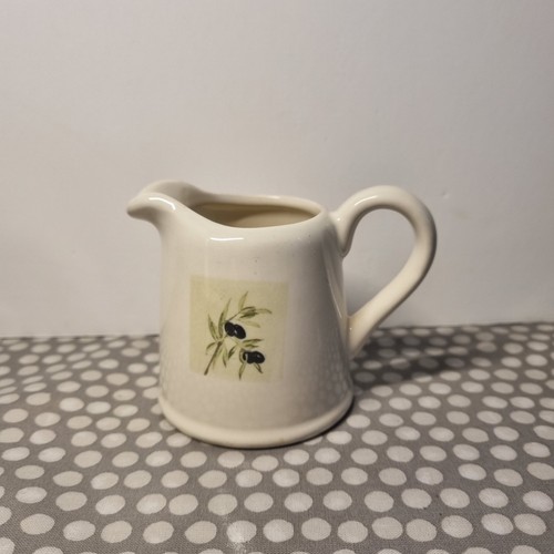Small stoneware jug with black - small,