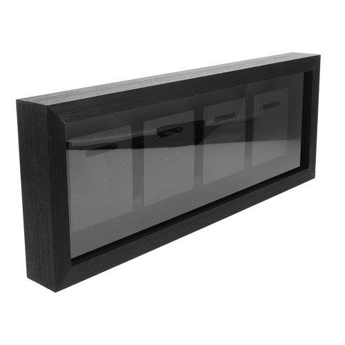 Solid wood medal display box - ,