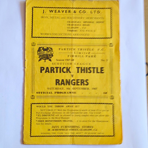 1967 partick thistle - 1967.,