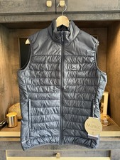 Haglofs Spire Mimic Grey Puffer Vest Gilet Men’s Large Magnetite