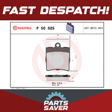 Brake Pads Set fits MERCEDES