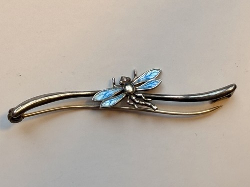 Art nouveau 925 silver blue - 925,