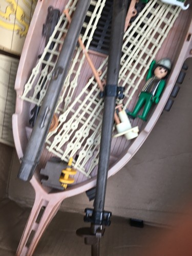 Playmobil vintage pirate boat - vintage,