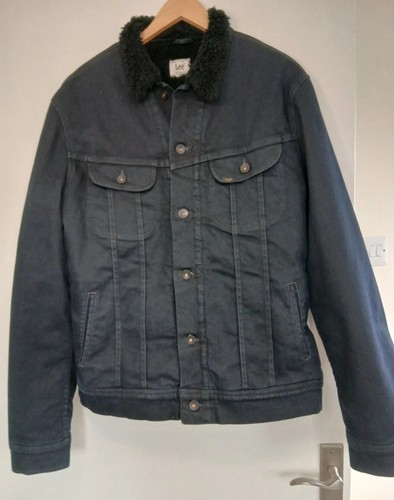 Lee sherpa denim jacket - sherpa, men
