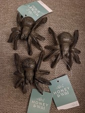 3 Spider Garden Ornaments Wall