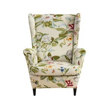 Wing Chair Slipcovers Printed