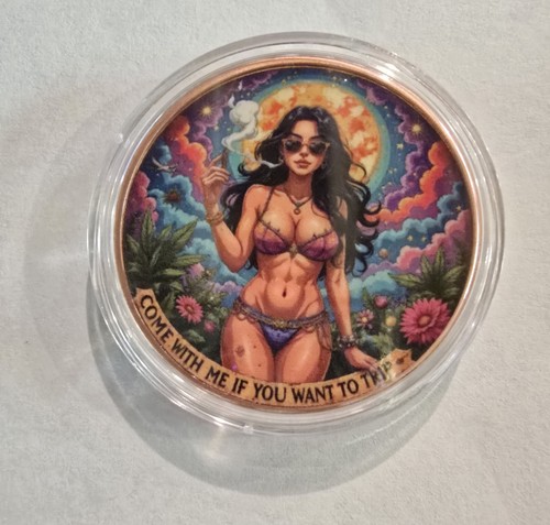 Copper novelty medal in - 1,
