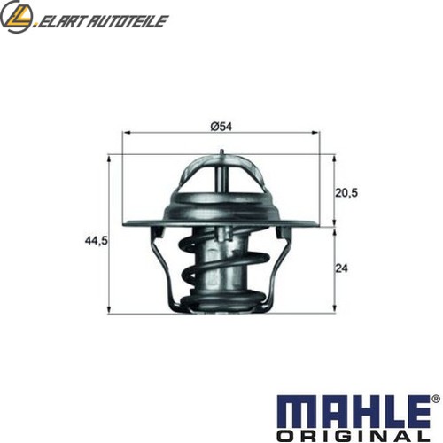 Thermostat coolant 75d - thermostat, tx