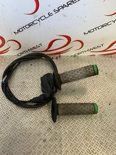 KAWASAKI KX250 THROTTLE CONTROL AND GRIPS THROTTLE LEVER 2015 BREAKING REF BK013