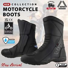VPR Leather Motorcycle Boots