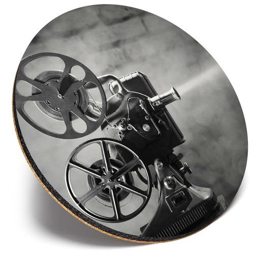 Round single coaster bw - ,