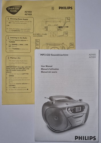 Philips radio cassette - philips,