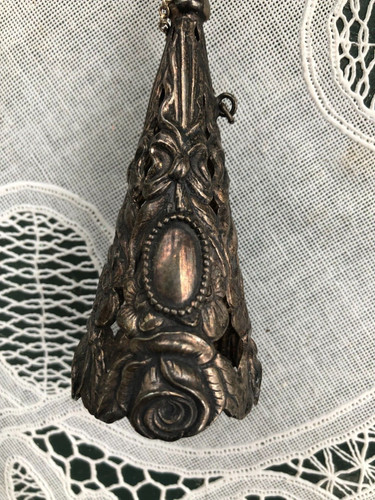 Silverplate tussie mussie - silverplate,