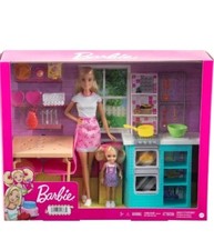 Barbie Sisters Baking Playset With Barbie Doll & Chelsea Doll