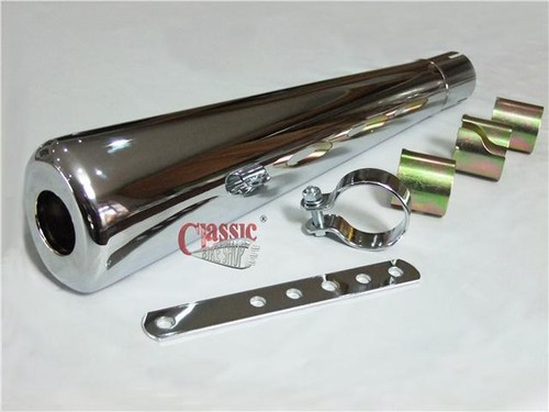 Oval short megaphone muffler - megaphone,