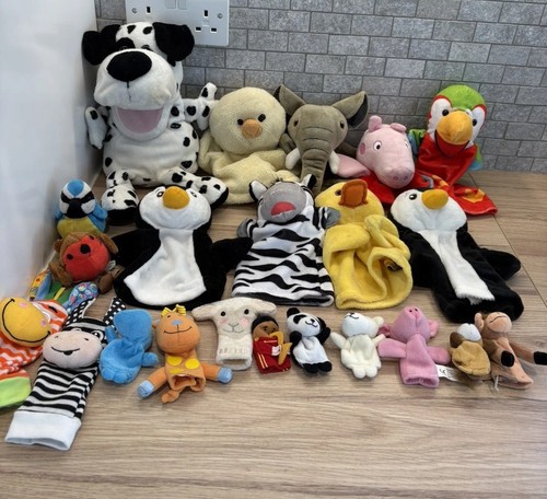 Job lot finger puppets - lot, 9