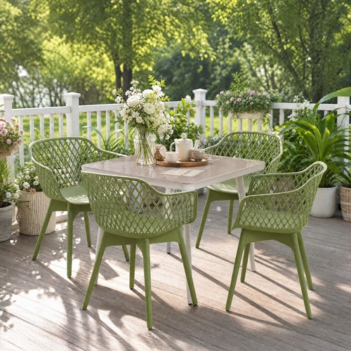 Aoodor 4pcs modern dining - 4pcs,
